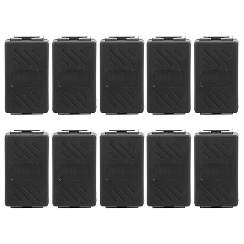 10PCs Network Cable Connector Shield RJ45 Double Way Adapter for 8P8C Computer Broadband