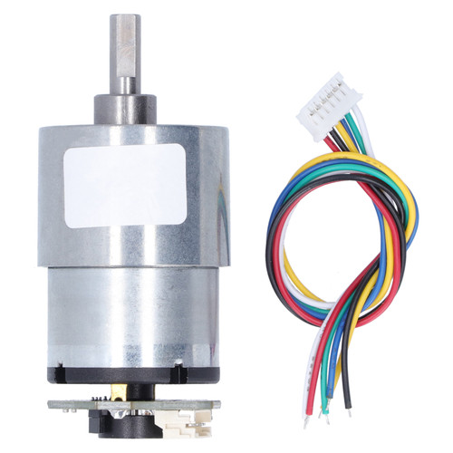 JGB37‑520 Speed Reduction Gear Motor Electric Micro DC Geared Motor with Encoder DC12V20RPM