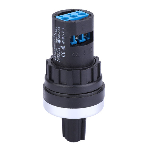 LA42DWQ High Accuracy Variable Speed Adjustable Single Circle Potentiometer 22mm 5K
