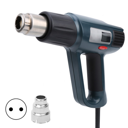 Hot Air Gun Blower LCD Digital Display 2000W  Adjustable Temp for Welding Softening Paint