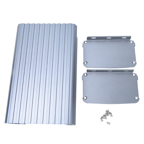Aluminum Cooling Case Enclosure Electronic DIY Instrument Project Box Case 55 x 95 x 150mm