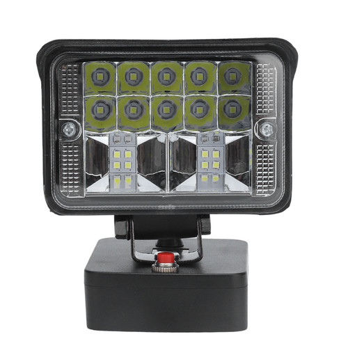 11W LED Tool Light Adjustable Flashing Outdoor Lighting Lamp for BAT Series 20V Lithium Battery