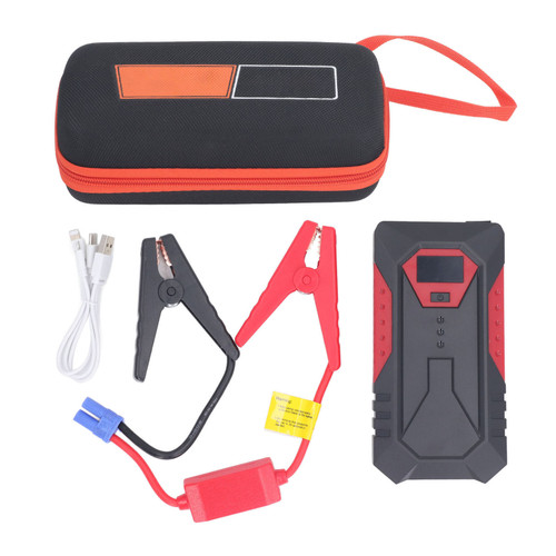 12V Car Battery Charger 18800mah LED Display Dual USB Emergency Mobile Power Supply with Light