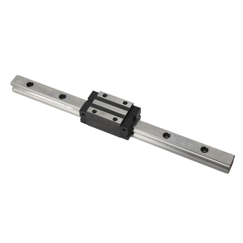 Linear Guide Rail with HGH25CA Bearing Slide Square Block for 3D Printers CNC Parts 374mm