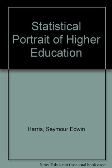 Statistical Portrait of Higher Education