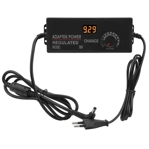 Adjustable Power Switching 9‑24V 5A Voltage Regulation DC Regulator Adapter AC 110‑240VEU Plug