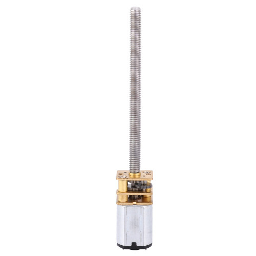 N20 Gear Motor Lead Screw Speed Reduction Motor M4x55mm Ball Screw Speed Reducer 3V(30)