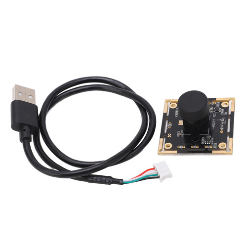 Camera Module 1MP Black 1280 X 720 USB Manual Focus 160° Webcam Board with USB Cable