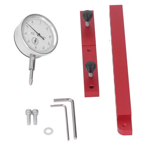 Table Saw Dial Indicator Aligning Calibrating Machinery Gauge Work Shop Tool Alignment System Long