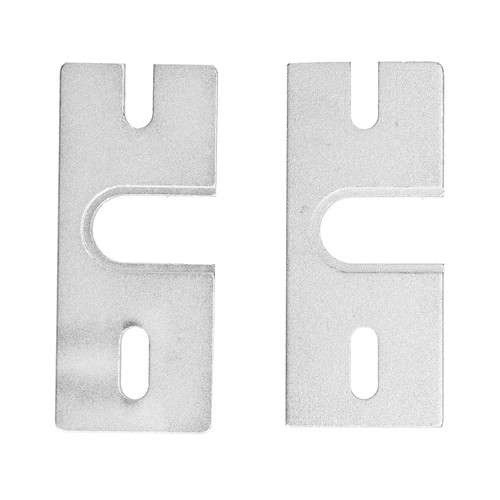 2Pcs Hotend Aluminum Plates Rectangle Fixed Sandblasting Oxygen 3D Printer Accessories