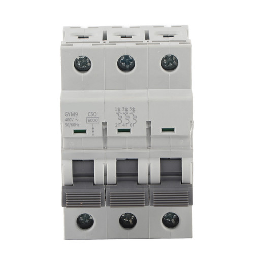 GYM9‑C65 Circuit Breaker 3P 400VAC 50/60Hz IP20 Electric Leaking Protector Current Circuit Breaker