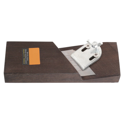 Woodworker Hand Blade Plane Ebony Chamfering Planer 45° Angle Cutting Woodworking Tools