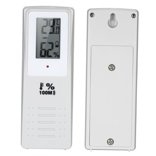 LCD Digital Wireless Indoor/Outdoor Thermometer Hygrometer Four-channel ℃/℉ Temperature Humidity Meter with 3 Outdoor Transmitter Comfort Level