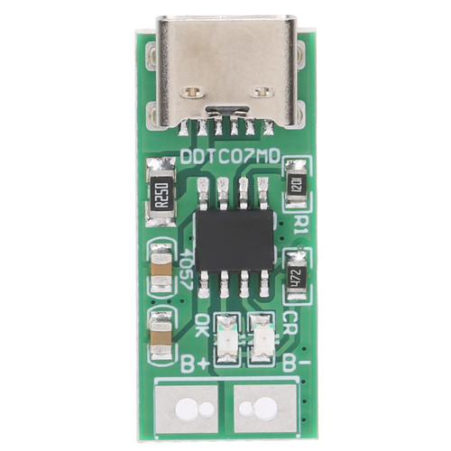 2Pcs Charger Module TypeC 5V4.2V LiIon LiPolymer 3.7V 18650 Mobile Phone Battery DDTCO7MD