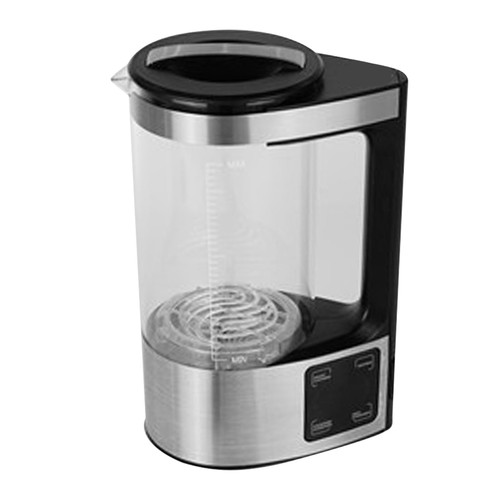 2L Glass Hydrogen Water Maker with Filter Ionic Membrane Hydrogen Rich Water Machine 800‑1800ppb