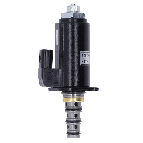 Hydraulic Pump Solenoid Valve Alloy Steel High Hardness Excavator Replacements for Kobelco SK250