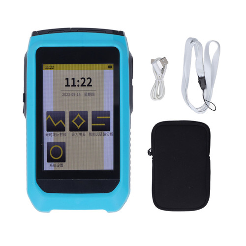 Optical Time Domain Reflectometer OTDR 3.5in Touch Screen 1577nm Fiber Optic Cable Tester Tester Tool