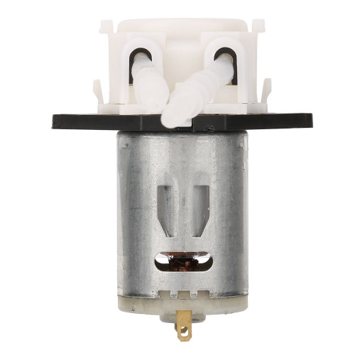 12V  3*5 Dosing Pump DIY Peristaltic Tube Head For Aquarium Lab Chemical Analysis(white)