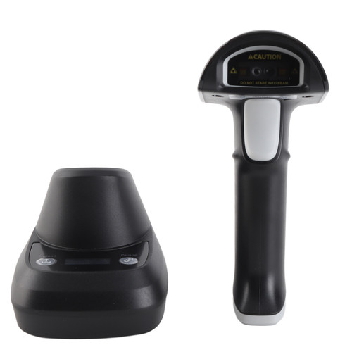 Wireless 2D 1D Barcode Scanner BT 2.4G USB Wired Connection High Speed Scanning with OLED Display for Paper and Screen Codes Reader Compatible for Win for Android