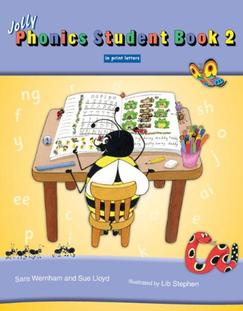 Jolly Phonics Student Book 2 (Colour in Print Letters)
