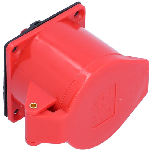 Industrial Power Socket 5‑Pin 3‑Phase Waterproof Concealed Installation 32A 220‑380V/240‑415V