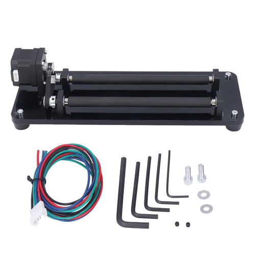 Laser Rotary Roller 360 Degree Rotating 3 Level Adjustment for Engraving Machine Engraver