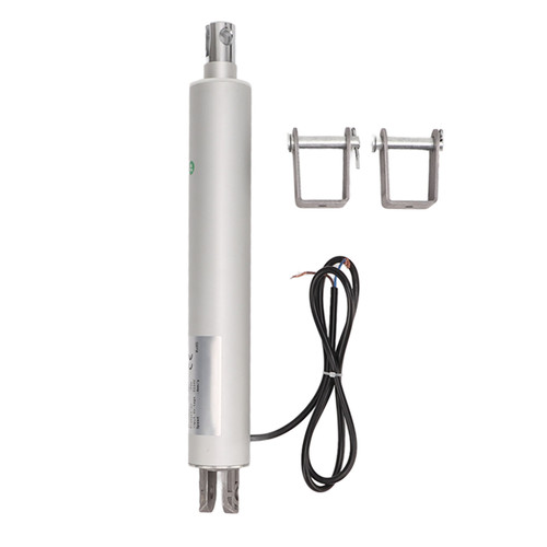 Pipe Type Electric Actuator Aluminum Alloy 50mm Stroke IP65 Quiet Operation Micro Linear Actuator 12V