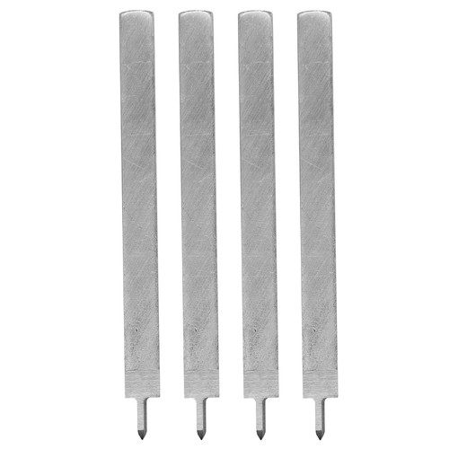 4Pcs Leather 1 Prong Punch Tool High Speed Steel Spacing Punches Tools Heat Treatment3mm
