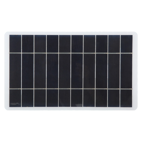 Solar Panel Charger White Monocrystalline Silicon Portable Mini Solar Battery Charger 8W 5V