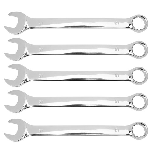 5Pcs Ratchet Wrench Open Box Spanner Dual Purpose Chrome Vanadium Steel Hand Tools 21mm