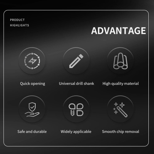 M35 Stainless Steel Step Drill Bits Pagoda Drill Bits High Speed Steel Cobalt Reaming Drill Bits Titanium Plated Drill Bits 3Pcs Assembly