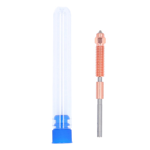 Quick Swap 3D Printer Nozzle 0.6mm Integrated Replacement Copper Alloy Hardened Steel for Ender 3 V3 K1C K1 Maximum