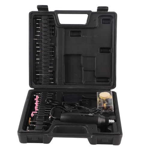 60pcs Mini Electric Grinder Drill Rotary Tool Kit Grinding Polishing Sanding