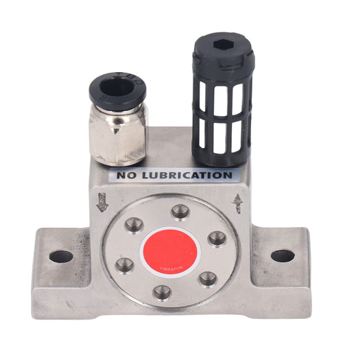 G1/8in Air Turbine Vibrator Stainless Steel Pneumatic Oscillator for Industrial Funnel Sandblaster