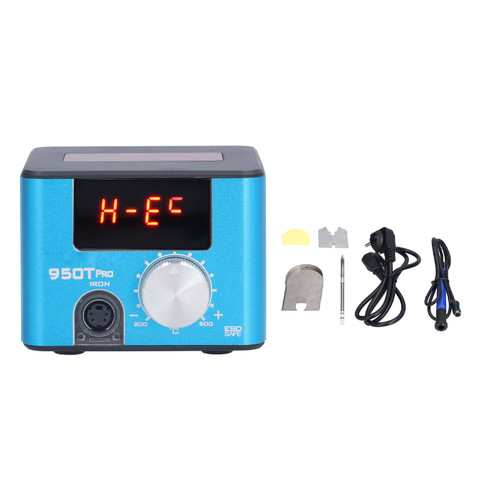 Soldering Station Mini Electric Aluminum Alloy Welding Tool 950T PRO 75W 200‑500℃