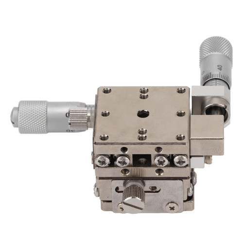 Manual XY Linear Stage Sliding Table Micrometer Trimming Platform Accurate Ball Guide Type