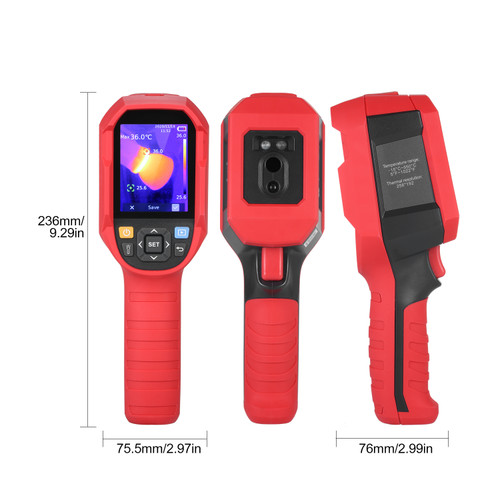 Professional Thermal Imager High Accuracy Portable Handheld IR Infrared Thermal Imaging Camera 2.8'' TFT LCD Display -4℉~1022℉(-20℃~550℃) Temperature Range