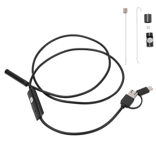 AN100‑8 8mm 3 in 1 Endoscope IP67 Waterproof 6LED Adjustable Endoscope for Industry Use1m / 3.3ft