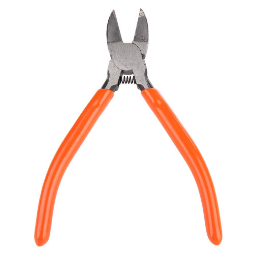 Industrial Chrome Vanadium Steel Mini Electronic Side Cutter Cable Cutting Pliers Tool(5in)
