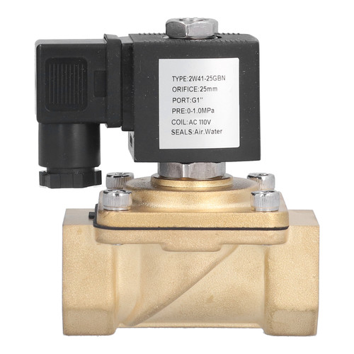 Solenoid Valve Brass Normally Closed Diaphragm Type Electric Accessories for Water Air Oil KeroseneAC 110V