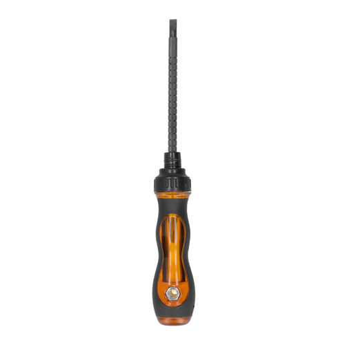 Screwdriver Ratchet Slot Cross DoubleEnd Retractable Magnetic Screw Driver Fastening Tool