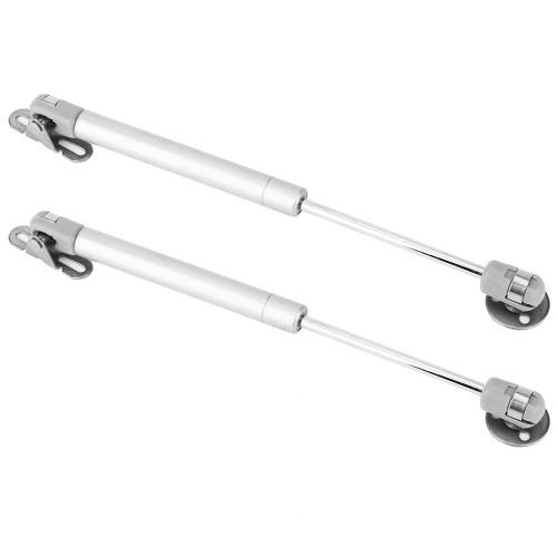 2PCS 100N Furniture Cabinet Flap Up Door Gas Spring Strut Pneumatic Lift Support Rod(Plastic Head )