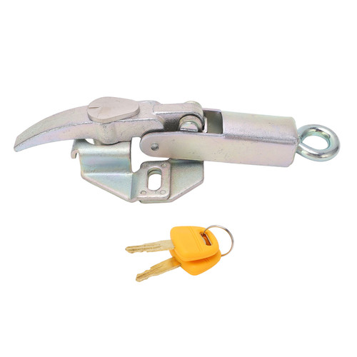 Excavator Engine Cover Lock Stainless Steel Standard Engine Hood Latch Excavator Catch Tool for Caterpillar CAT E200