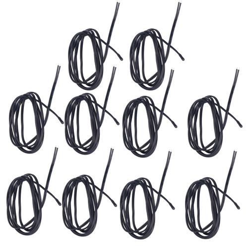 10Pcs NTC Thermistor Sensor PVC Epoxy Resin NTC Temperature Probe for Home Appliances High Accuracy 1m20K B3950