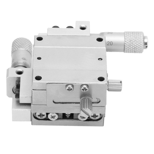 Linear Sliding Table XY Axis Manual Platform Guide Type Cross Roller Stage 30x30mm M2GS30