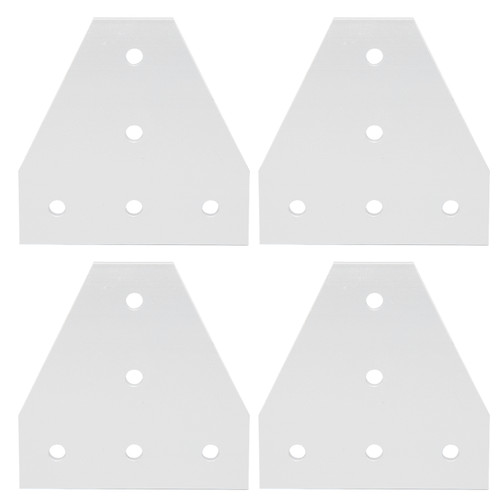 203040 T Shape Joining Plate Aluminium Alloy 5‑Hole Joint Bracket for Aluminum Profile3030T