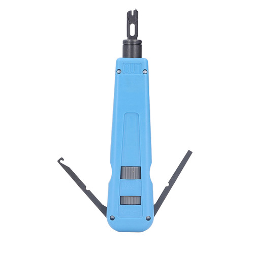 Punch Down Tool Adjustable Cutter Wire Cable Insertion Hand Tool for 110/88 Module