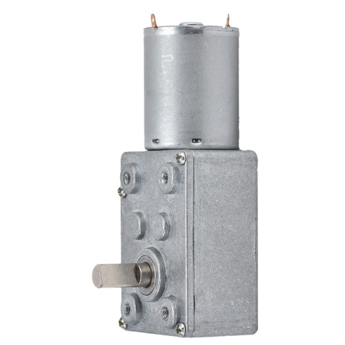 JSX330370 Direct Current SelfLocking DC24V 24RPM Turbo Worm Geared Reduction Motor