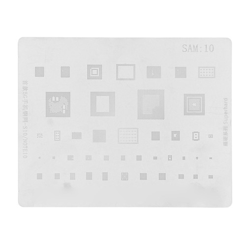 Reballing Stencil CPU Rework Net Stainless Steel Soldering Rework Template for Mobile Phone Repair