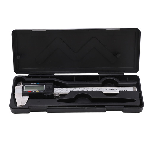 Digital Display Caliper Stainless Steel LCD Electronic Measuring Ruler with Battery 0‑150mm